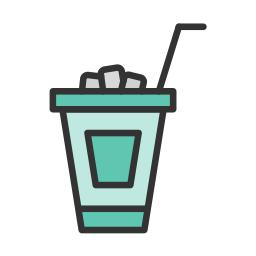 Cold drink icon