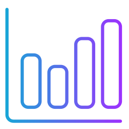 staafdiagram icoon