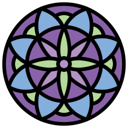 mandala Icône