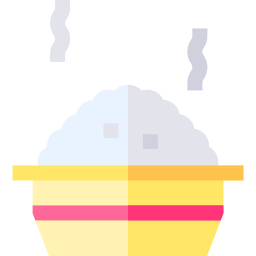 Rice bowl icon