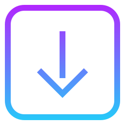 Down arrow icon