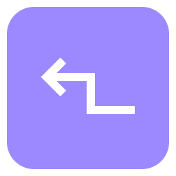 Zigzag arrow icon