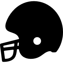 Football helmet icon