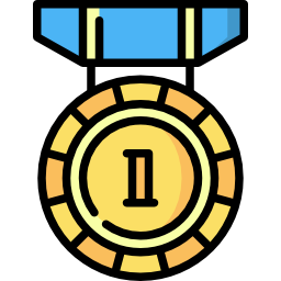 Gold medal icon