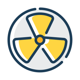 Nuclear energy icon