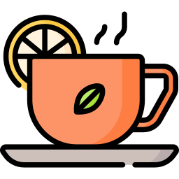 Lemon tea icon