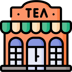 Tea shop icon