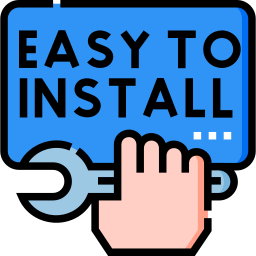 Easy installation icon