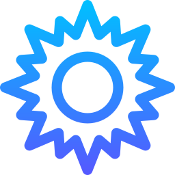 Sun icon