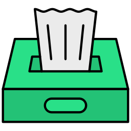 Tissue box icon