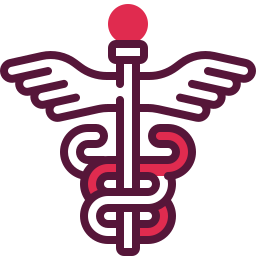 Caduceus symbol icon