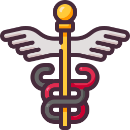 Caduceus symbol icon