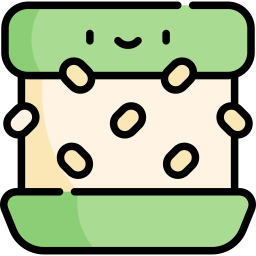 Pandan cake icon