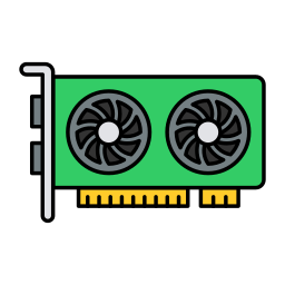 Graphic card icon