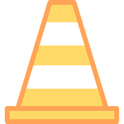 cone de tráfego Ícone