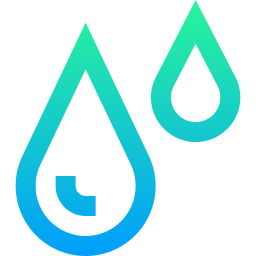 Water drops icon