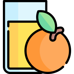 Orange juice icon