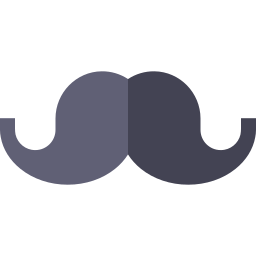 moustache Icône