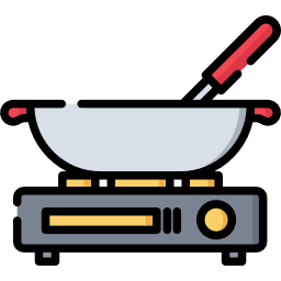 Frying pan icon