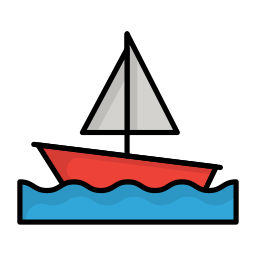 Sailing ship icon