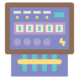 Electric meter icon