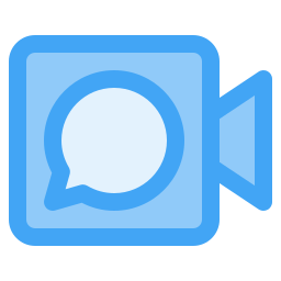 Video chat icon