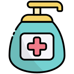 Hand sanitizer icon