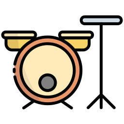 Drum kit icon