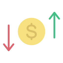 gewinn-und verlust icon