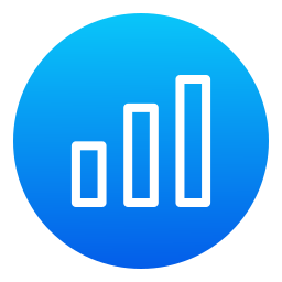 diagramm nach oben icon