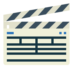 Clapboard icon