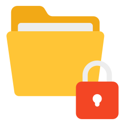 Secure data icon