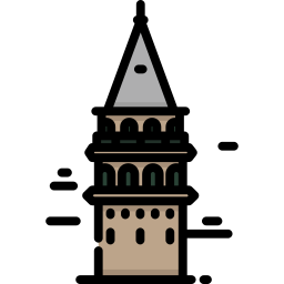 galata turm icon