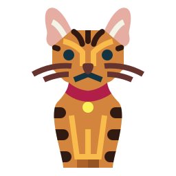 kot toyger ikona