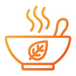 Hot soup icon