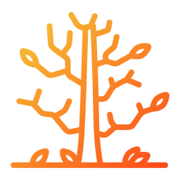 Dry tree icon