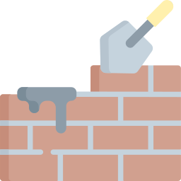 Brick wall icon