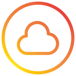 Cloud data icon