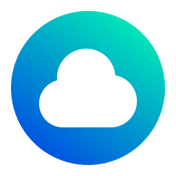 Cloud data icon