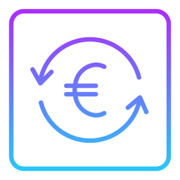 Money exchange icon