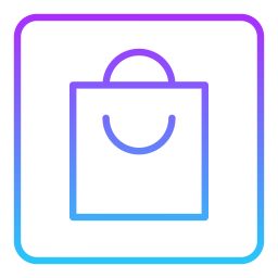 Shopping bag icon