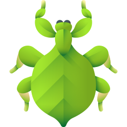 Walking leaf icon