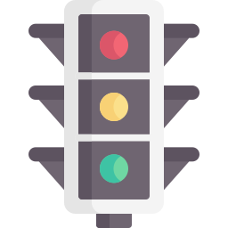 Traffic light icon