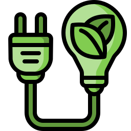 Energy saving icon