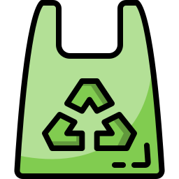 Plastic bag icon