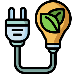 Energy saving icon