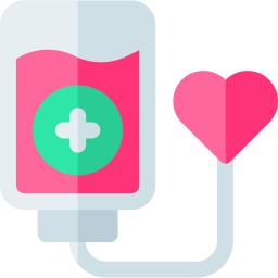 Blood donation icon