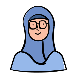 muslimische frau icon