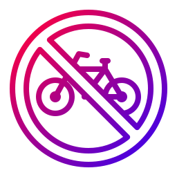 自転車禁止 icon