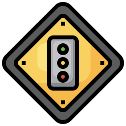 Traffic light icon